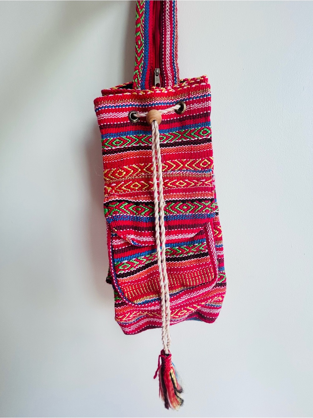 Colorful Native American Art Back Bag